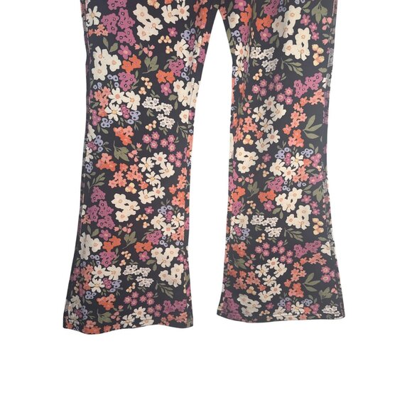 Princess Highway Size 8 Organic Cotton Floral Natalie Navy Flared Pant NWT - Picture 5 of 13